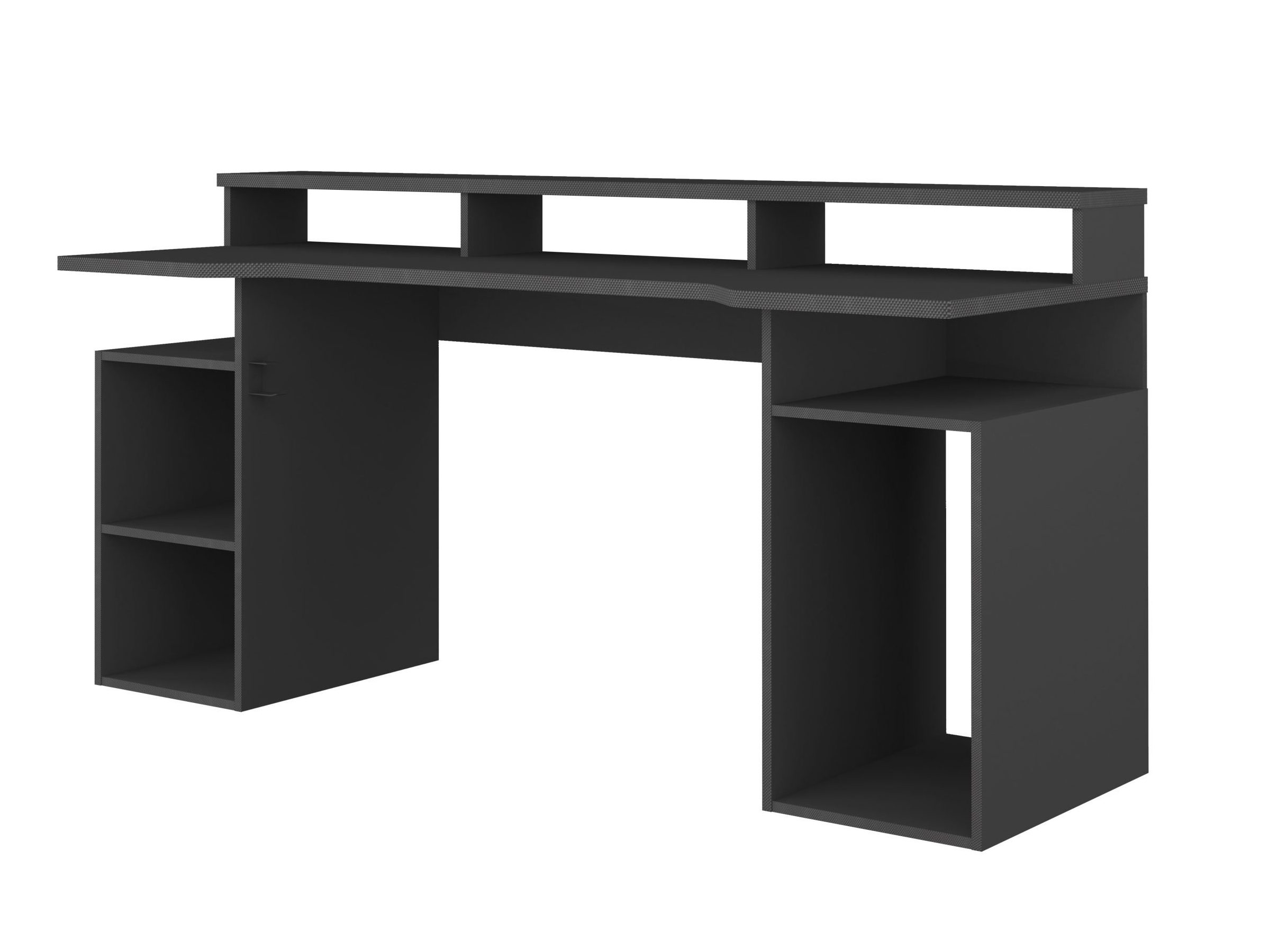 Ultimate Gamingbord med LED-LYS - Sort