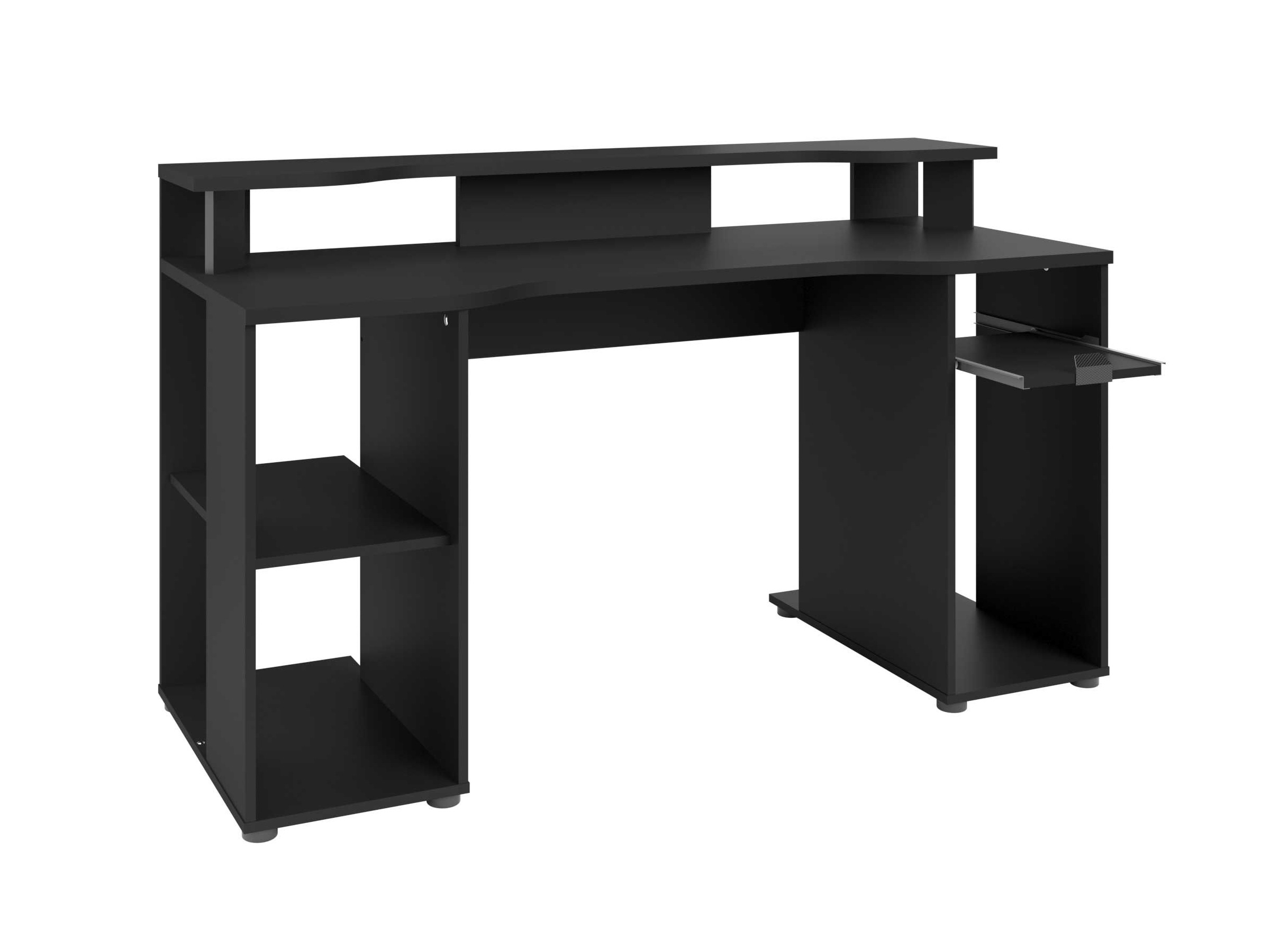 Level Gamingbord med LED-LYS - Sort