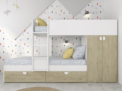 ecru-koyeseng-med-garderobeskap-90x190---hvitnatur