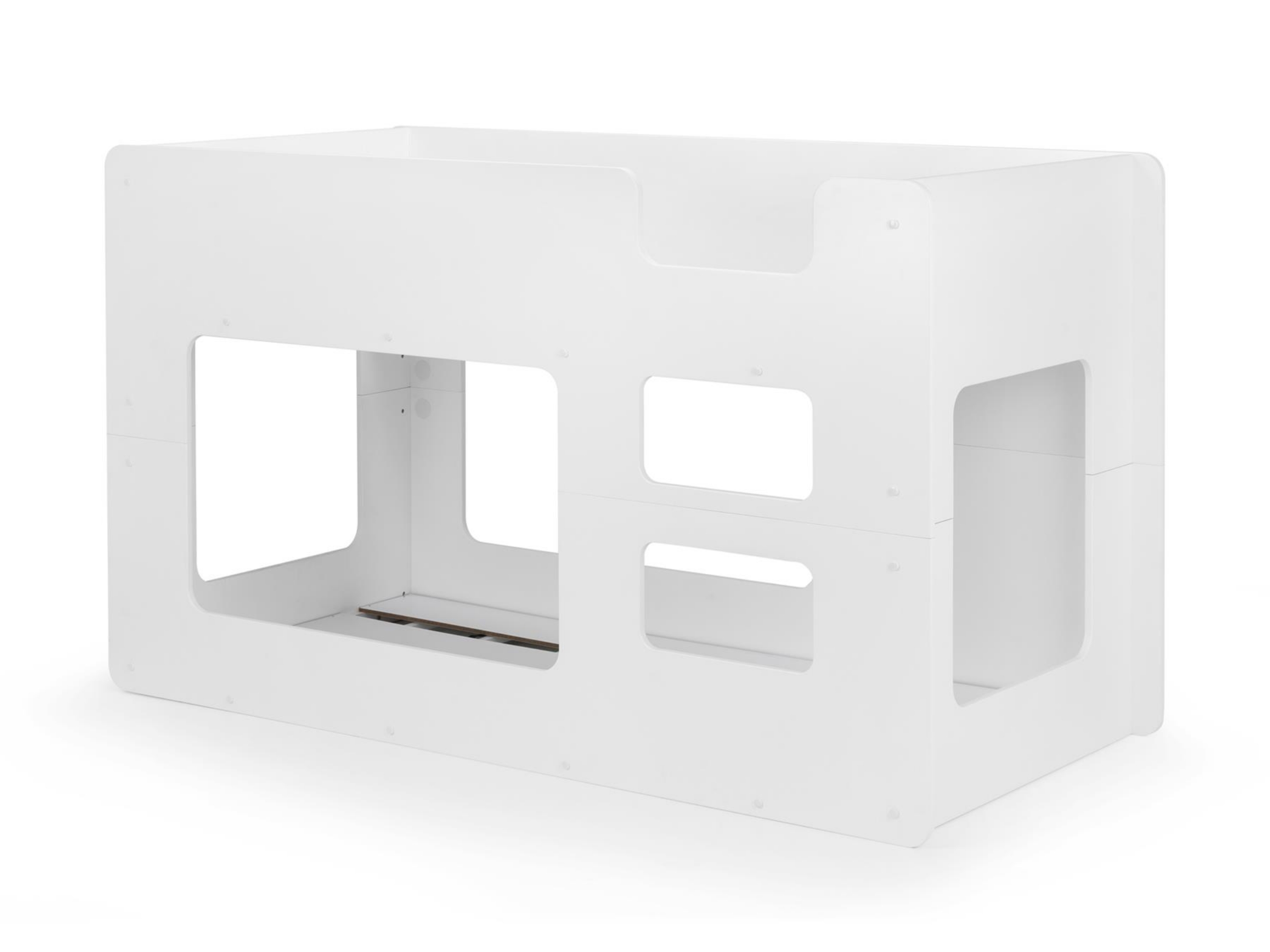 Cube køyeseng 90x200 - Hvit