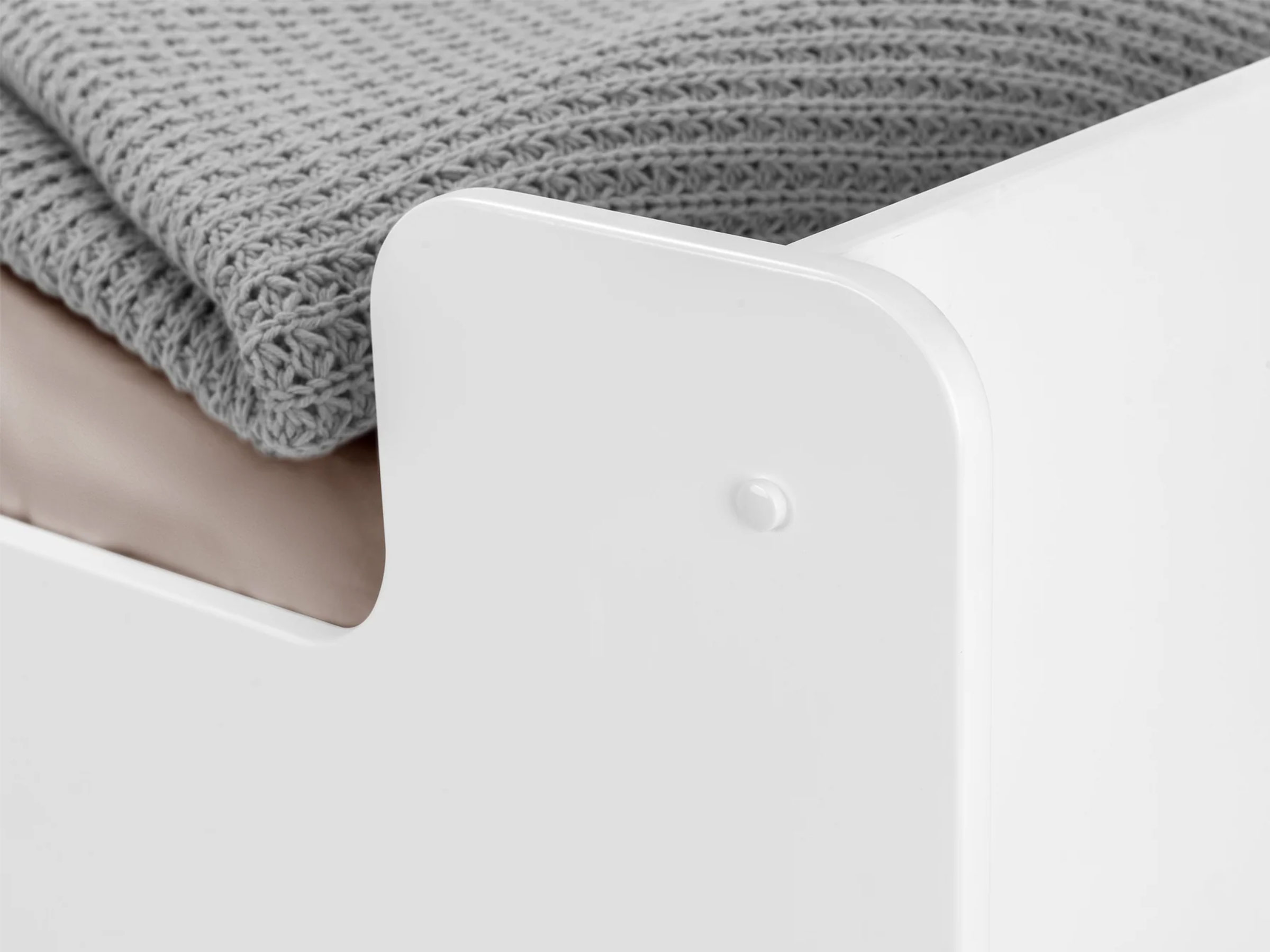 Cube køyeseng 90x200 - Hvit