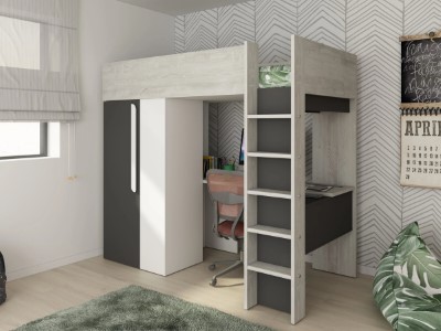 studio-loftseng-med-skrivebord-og-garderobe-90x200---sortnatur