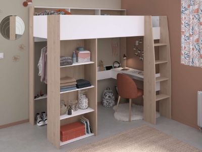 shelter-loftseng-med-skrivebord-og-skap-90x200--naturhvit