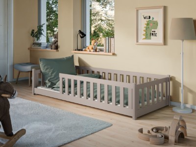 Bella Gulvseng med Lekegrind 80x160 - Kaszmir