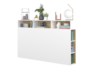 horizon-sengegavl-med-oppbevaring-130160-cm--hvitnatur